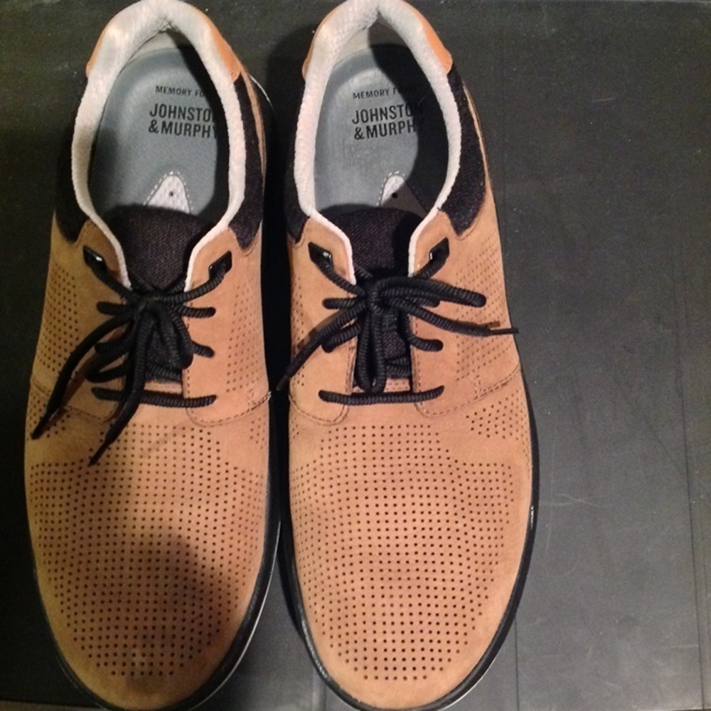 Johnston & Murphy Brown Sneakers Men's Size 10.5